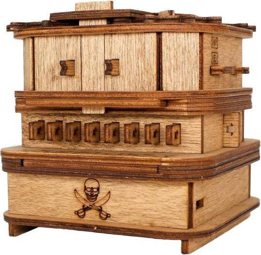 Image du produit iDventure Cluebox Megabox - Le coffre de Davy Jones - Boîte de casse-tête (Danois)