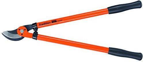 Productafbeelding Bahco TRADITION serie professionele snoeischaren met inklapbaar blad. Rubberen schokbrekers. Totale lengte