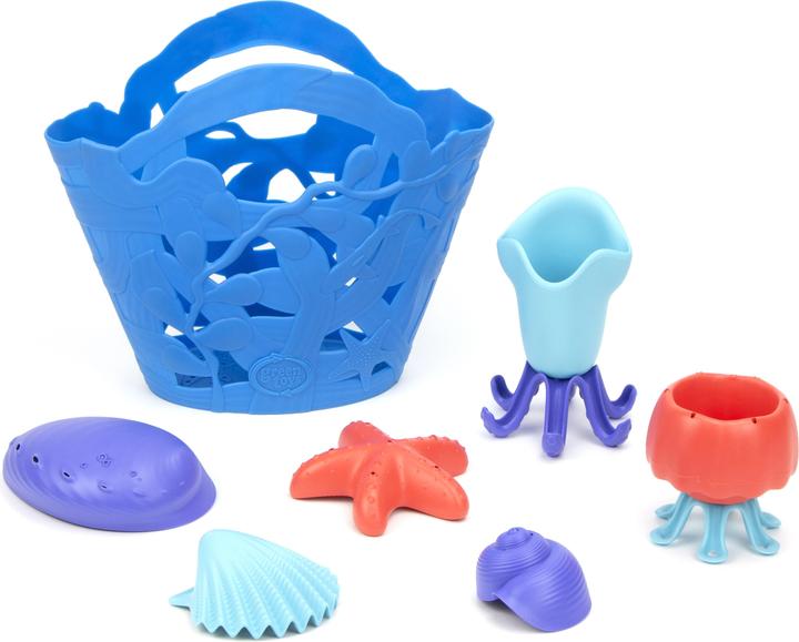 Actual product image Green Toys OceanBound bath game set blue