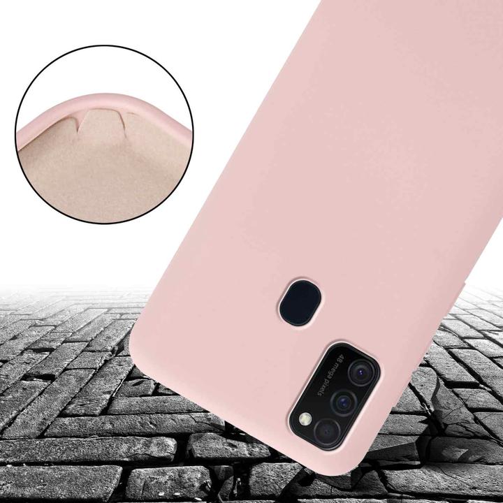 Actual product image Cadorabo TPU Cover Mobile Phone Chain Liquid (Samsung Galaxy M30s, Samsung Galaxy M21)