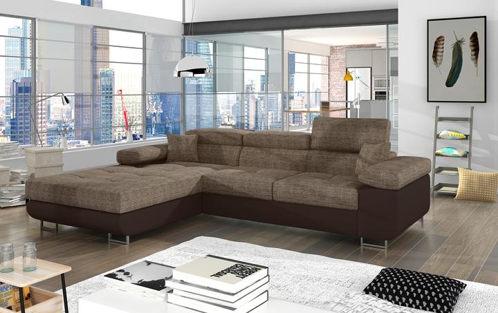 Actual product image ELTAP Armando (Corner sofa, 4-seater, Sofa bed)
