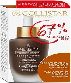 Image du produit Collistar Gouttes magiques pour le visage Tan Without Sunshine (Crème autobronzante, 50 ml)