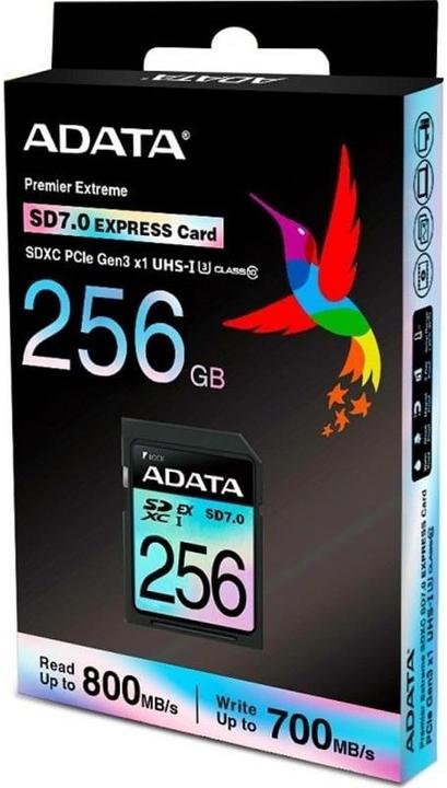 Produktbild Adata SD Card SDXC Premier Extreme (256 GB, SDXC, U3, UHS-I)