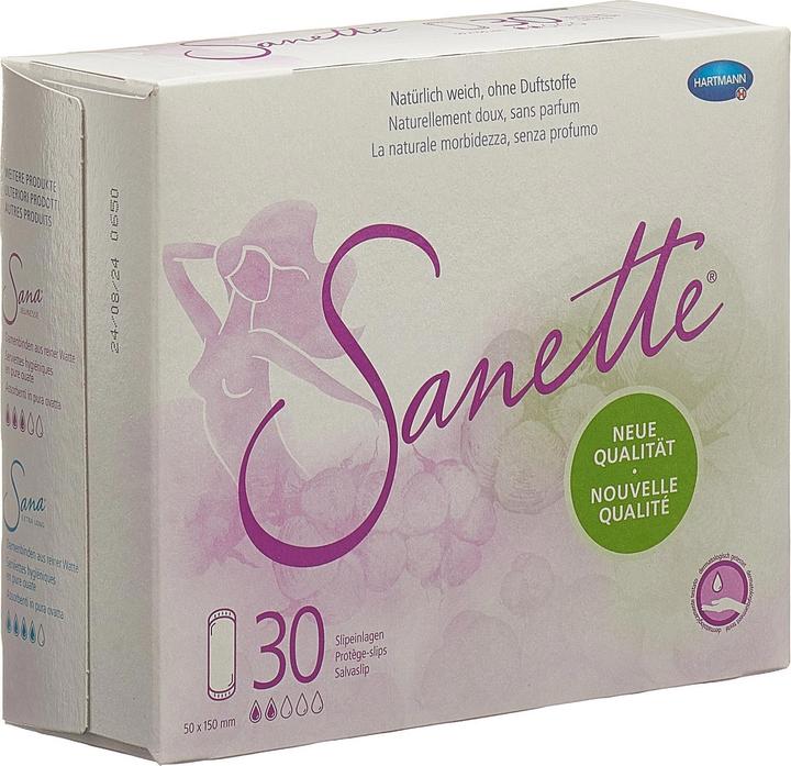 Actual product image Sana Panty liners (30 x, Panty liners)
