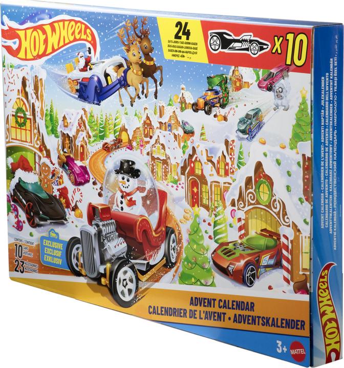 Actual product image Hot Wheels Advent Calendar