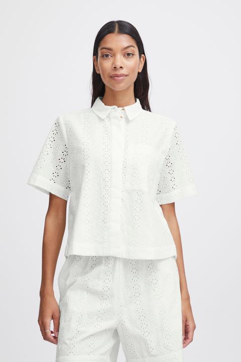 Actual product image B.young BYFENNI CROPPED BLOUSE 20814597 (40)