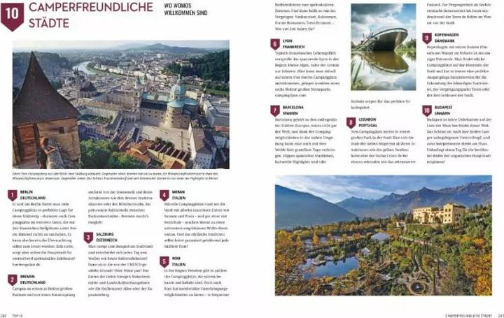 Produktbild National Geographic In 225 Reisen mit Wohnmobil und Campervan durch Europa (Deutsch, Michael Moll, Jürgen Haberhauer, Claus G. Keidel, Heinz E. Studt, 2024)