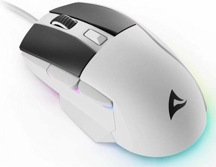 Actual product image Sharkoon SKILLER SGM35 White (Cable)