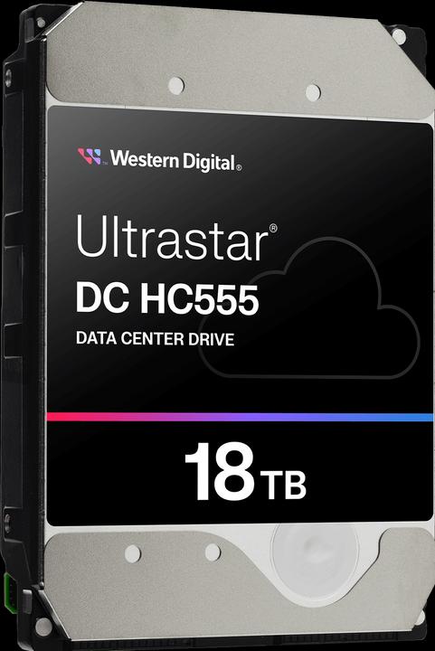 Image du produit WD Ultrastar DC HC555 3.5inch 26.1 18TB 512 7200RPM SATA ULTRA 512E SE NP3 DC (18 To, 3.5", CMR)