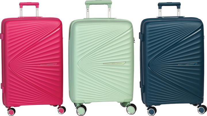 Produktbild Worldpack Trolley Vegas 3teilig (71 l, Handgepäck (bis 50l), M (50 - 90l), L (90 - 115l))