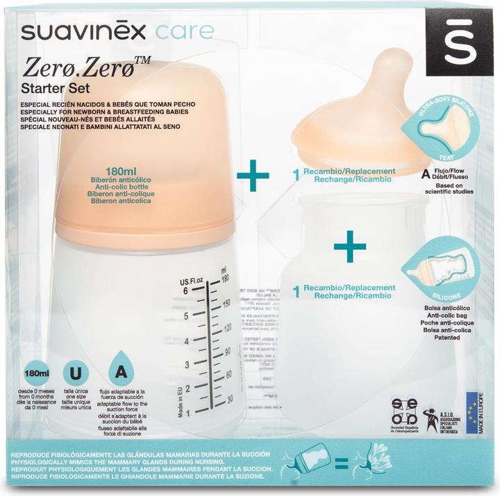 Produktbild Suavinex Zero.Zero Starter-Kit (180 ml)