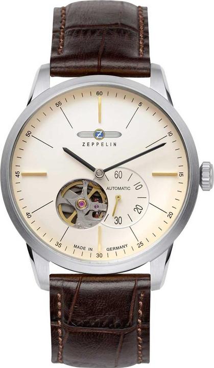 Zeppelin FlatLine Automatik (Analoguhr, 40 mm)