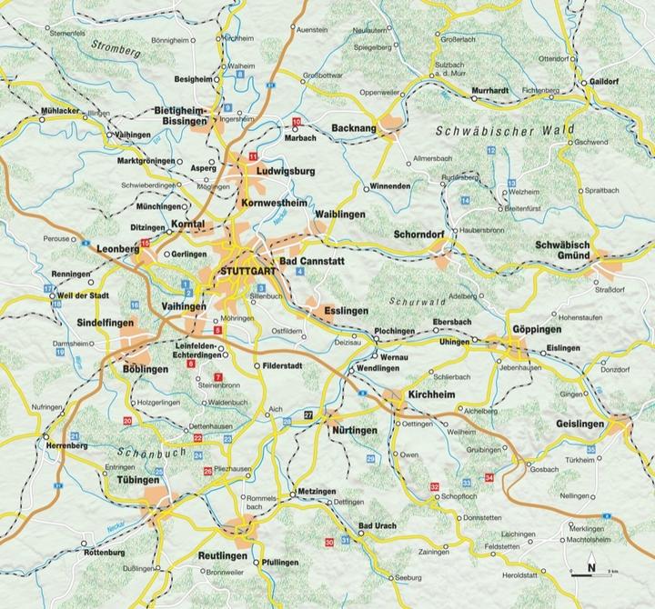 Image du produit Wanderungen für Senioren rund um Stuttgart (Allemand, Dieter Buck, 2021)