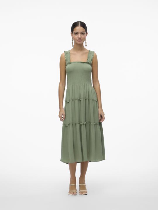 Image du produit Vero Moda Vmmenny Sl Smock Calf Dress Wvn Ga Robe (XL)