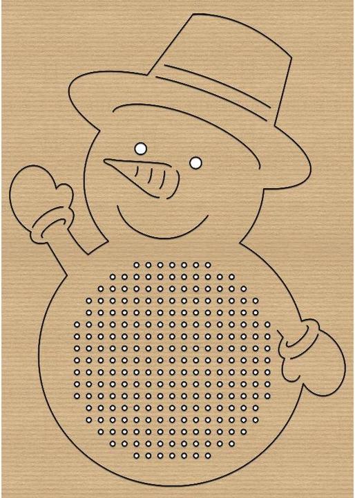 Produktbild Ursus Bastelset Kreuzstich-Motive Weihnachten 12 Stück