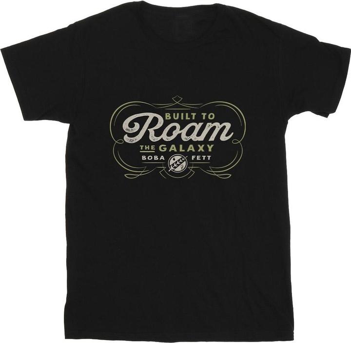 Image du produit Star Wars - T-shirt THE BOOK OF BOBA FETT BUILT TO ROAM - Homme (L)