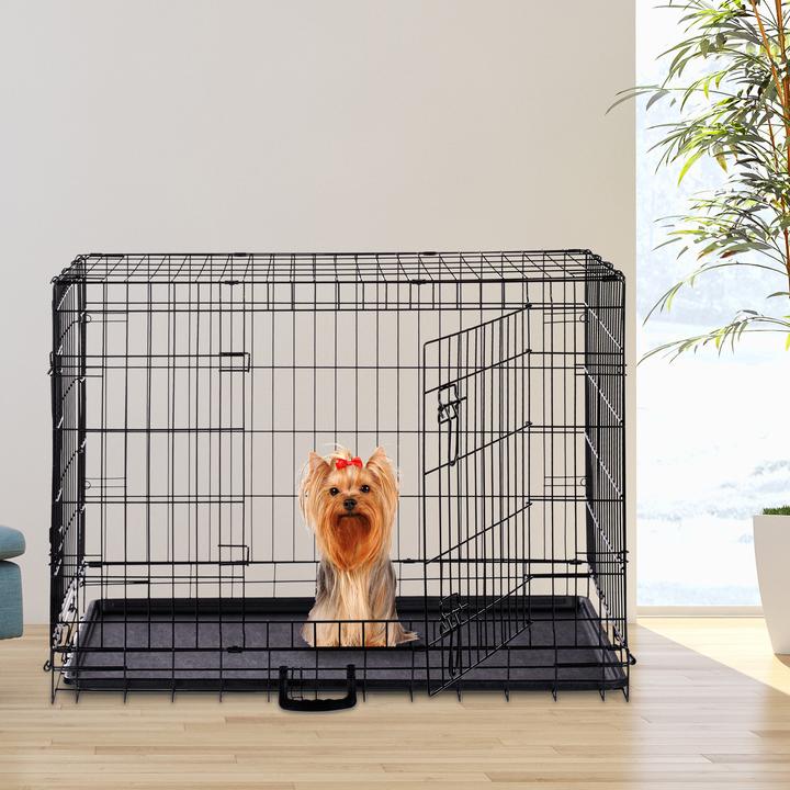 Immagine prodotto Relaxdays Gabbia pieghevole per cani misure S-XXXL (Cane, Pieghevole)