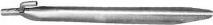 Actual product image High Peak Steel peg Steel V peg with hook 180 x 22 mm