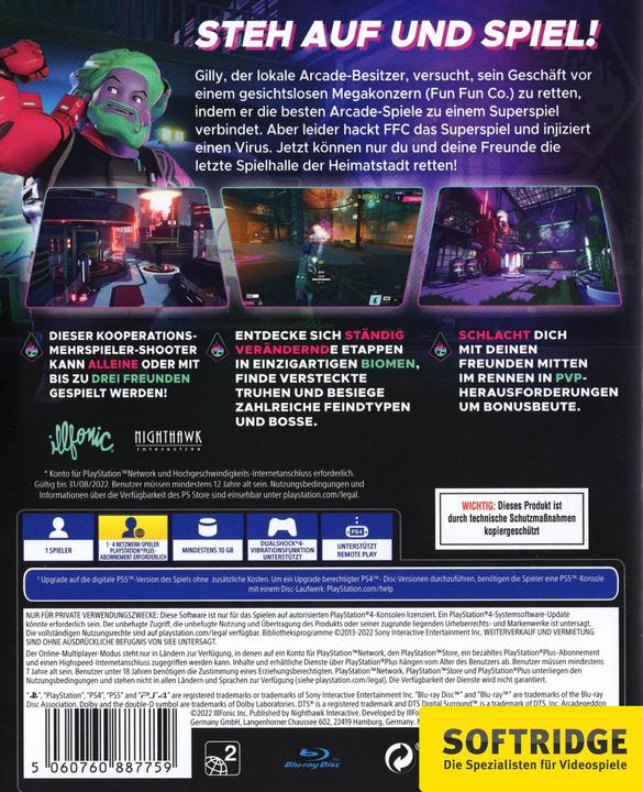 Produktbild Illfonic Arcadegeddon (PS4, PS5, DE)