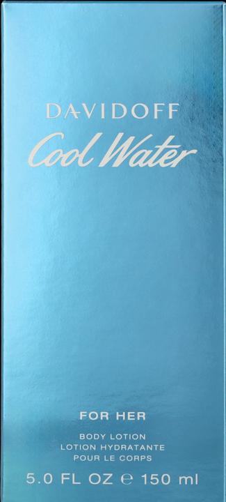 Actual product image Davidoff Cool Water Woman (Body milk, 150 ml)