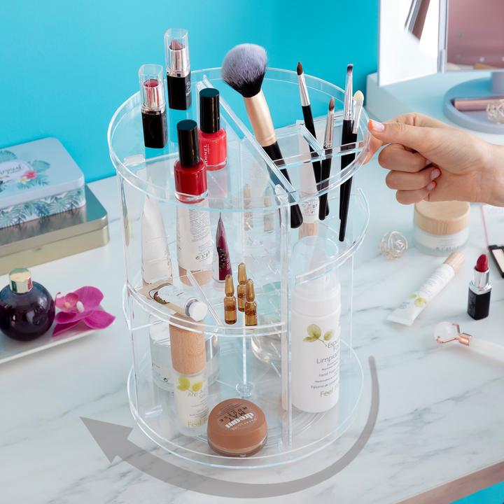 Produktbild InnovaGoods Drehbarer Make-up Organizer