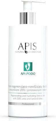 Apis Natural Cosmetics Apis - Api-Podo regenerating and moisturizing foot cream with urea 20% and ionized silver 100ml (Foot bath, 100 ml)