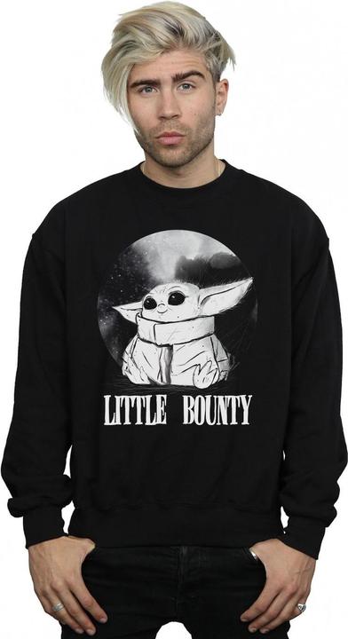 Actual product image Star Wars Mens The Mandalorian Little Bounty Sweatshirt (XXL)