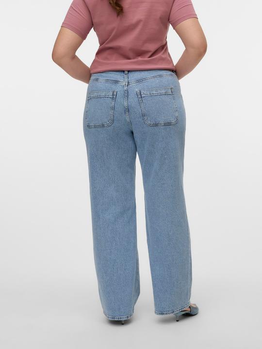 Image du produit Vero Moda VMCTESSA Hohe Taille Weiter Beinschnitt Jeans Weit geschnitten (52)