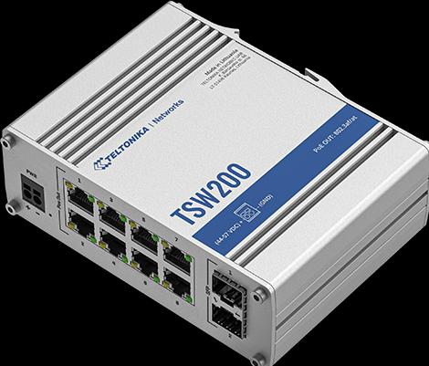 Produktbild Teltonika TSW200 (10 Ports)