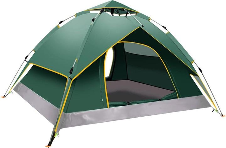 Immagine prodotto Hermex Tenda da campeggio per 3-4 persone Tenda a montaggio rapido Tenda automatica Tenda da festival (Tenda gonfiabile, 3.40 kg, 4 persone)