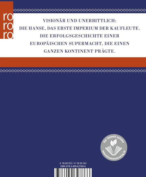 Produktbild Die Deutsche Hanse (Deutsch, Rolf Hammel-Kiesow, Gisela Graichen, 2013)