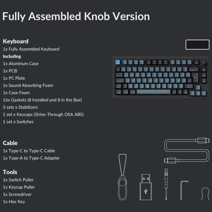 Produktbild Keychron Q1 Pro (CH, Kabelgebunden)