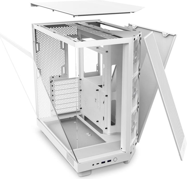 Actual product image NZXT H6 Air Flow RGB (mATX, Mini-ITX, ATX)