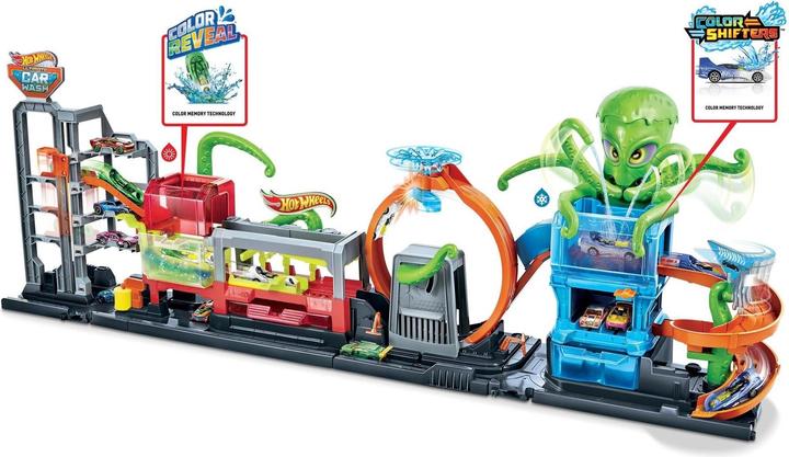 Actual product image Hot Wheels Ultimate Octo Car Wash