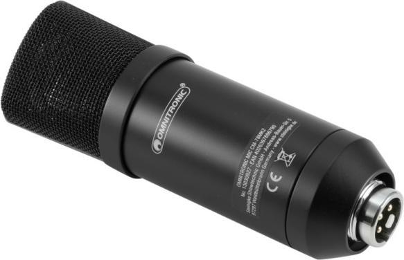 Image du produit Omnitronic MIC CM-78MK2 Microphone à condensateur à grande membrane