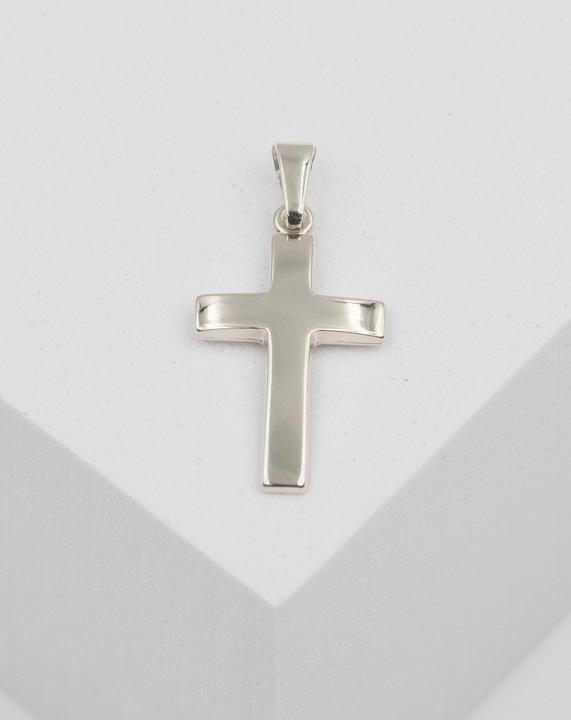 Image du produit Muau Croix à poutre (Or blanc)
