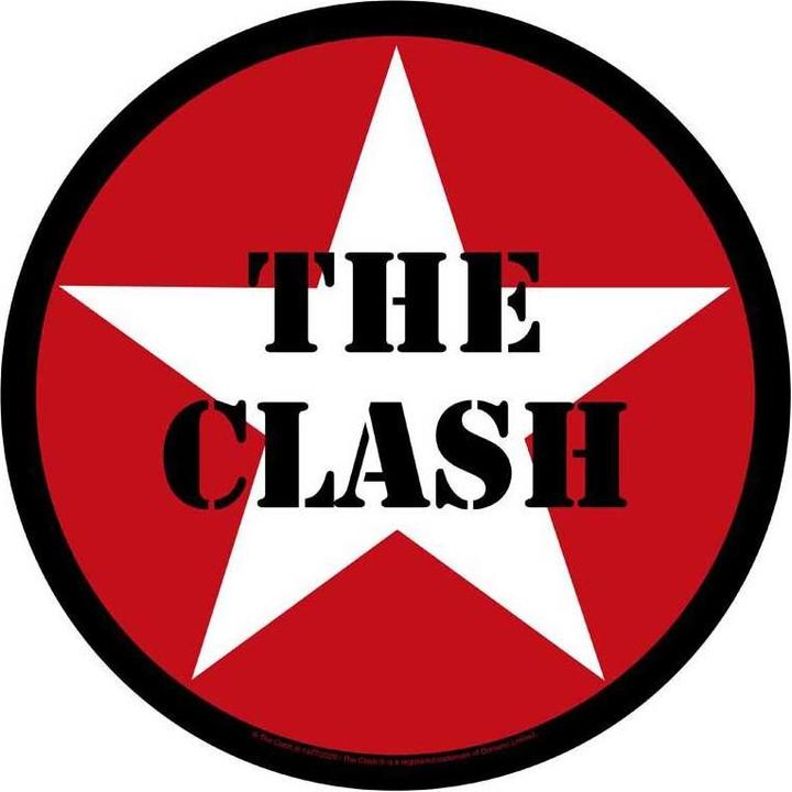 Actual product image The Clash Logo patch (1 x)