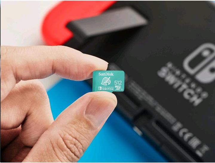 Image du produit SanDisk Nintendo Switch Card (512 Go, microSDXC, U1, UHS-I)