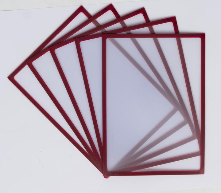 Actual product image Betzold Magnetic info pockets in a set of 5, DIN A4 (5 x, A4)