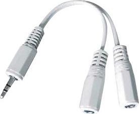 Produktbild Gembird CCA-415-0.1M Audio-Kabel 0,1 m 3.5mm 2 x 3.5mm Schwarz (0.10 m, 3.5mm Klinke (AUX))