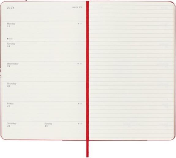 Actual product image Moleskine Daily calendar (A6, Pocket, English)