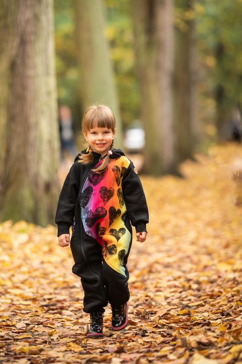 Image du produit Lennylamb Bear Romper - Lovka Arc-en-ciel (80)
