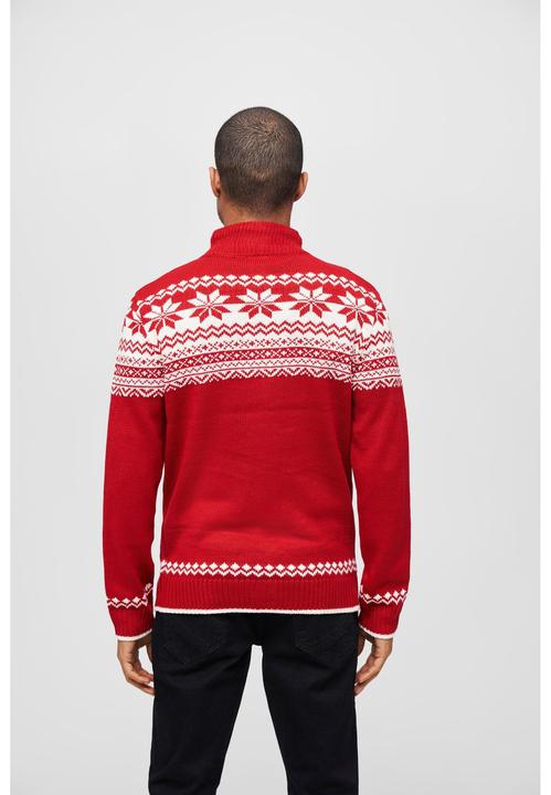 Image du produit Brandit Cardigan norvégien taille 4XL couleur rouge (4XL)