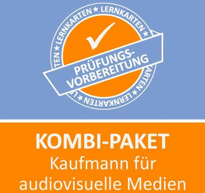 Immagine prodotto Kombi-Paket Kaufmann für audiovisuelle Medien Lernkarten (Tedesco, M. Rung-Kraus, Jennifer Christiansen, 2024)