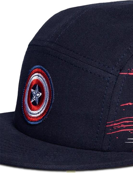 Image du produit Difuzed Captain America - Casquette 6 panneaux Shield (Taille unique)