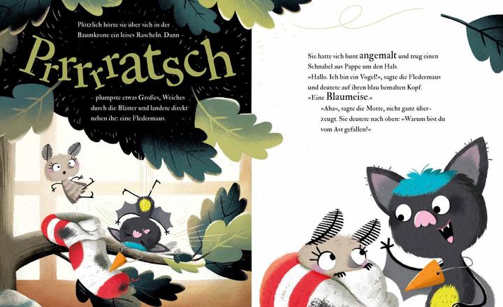 Produktbild Die kleine Motte, die davon träumte, anders zu sein (Deutsch, Eva Dax, 2020)