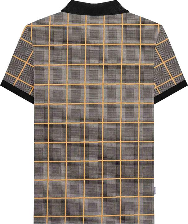 Actual product image Lambretta Mens Prince Of Wales Check Polo Shirt (3XL)