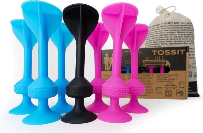 Actual product image Tossit Suction cup darts (Multilingual, German, French)