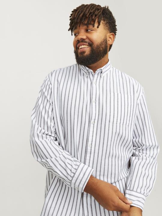 Actual product image Jack & Jones Jjeoxford Shirt L/S S21 Noos Pls (XXL)
