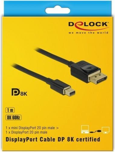 Immagine prodotto Delock DisplayPort — Mini DisplayPort (1 m, DisplayPort)